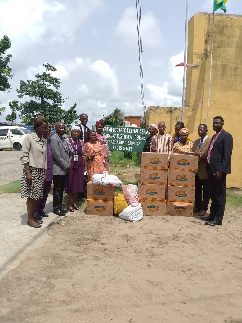 On April 21, 2024 minsters from @ft_canaanland @WinnersWLD visited Badagry Correctional Center for Sunday Service.

#PrisonMinistry
#SundayService