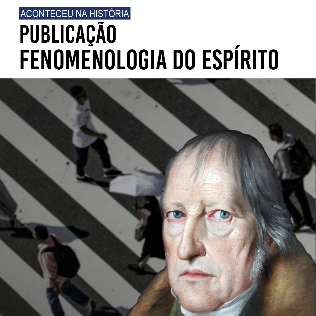 No ano de 1807, foi publicada a obra Fenomenologia do Espírito, do filósofo Hegel. O pesquisador Lucas Axt, da FFLCH-USP, explica como a obra foi intensamente lida e interpretada pelos campos da filosofia no séc 20. Confira a matéria em: fflch.usp.br/169899