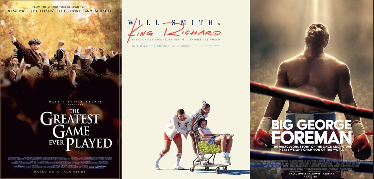 olyn_co's tweet photo. It's popcorn time! 🍿
If you are looking for some motivation, here are our picks for the weekend. 

🎬 The Greatest Game Ever Played - a true-life tale of triumph where the underdog gears up for a legendary golf clash against top players. 🏌️

🎬 - King Richard - an uplifting journey through the eyes of a visionary father who shapes the future of his daughters, Venus and Serena Williams. 🎾

🎬 - Big George Foreman - a man fighting far more than just his opponents, the story of Foreman’s formidable journey through adversity to triumph. 🥊

#WeekendMovies #InspiringFilms #MovieNight 🌟