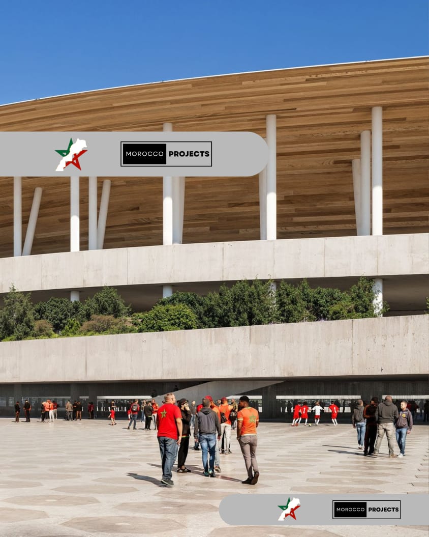 Magnifique ... Voici à quoi devrait ressembler le nouveau Stade Moulay Abdellah de Rabat 🇲🇦🏟

#Maroc #المغرب_أولا #Morocco #YallaVamos2030 #CDM2030 #Can2025 #Coupedumonde #Afrique