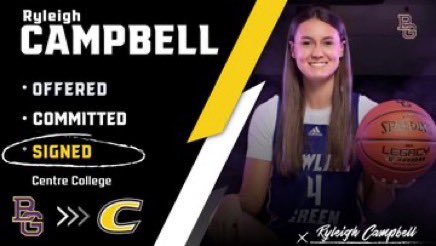 Congrats to teo of our lacrosse players- Lucy and Ry! Look forward to seeing you write your next chapter at Centre!