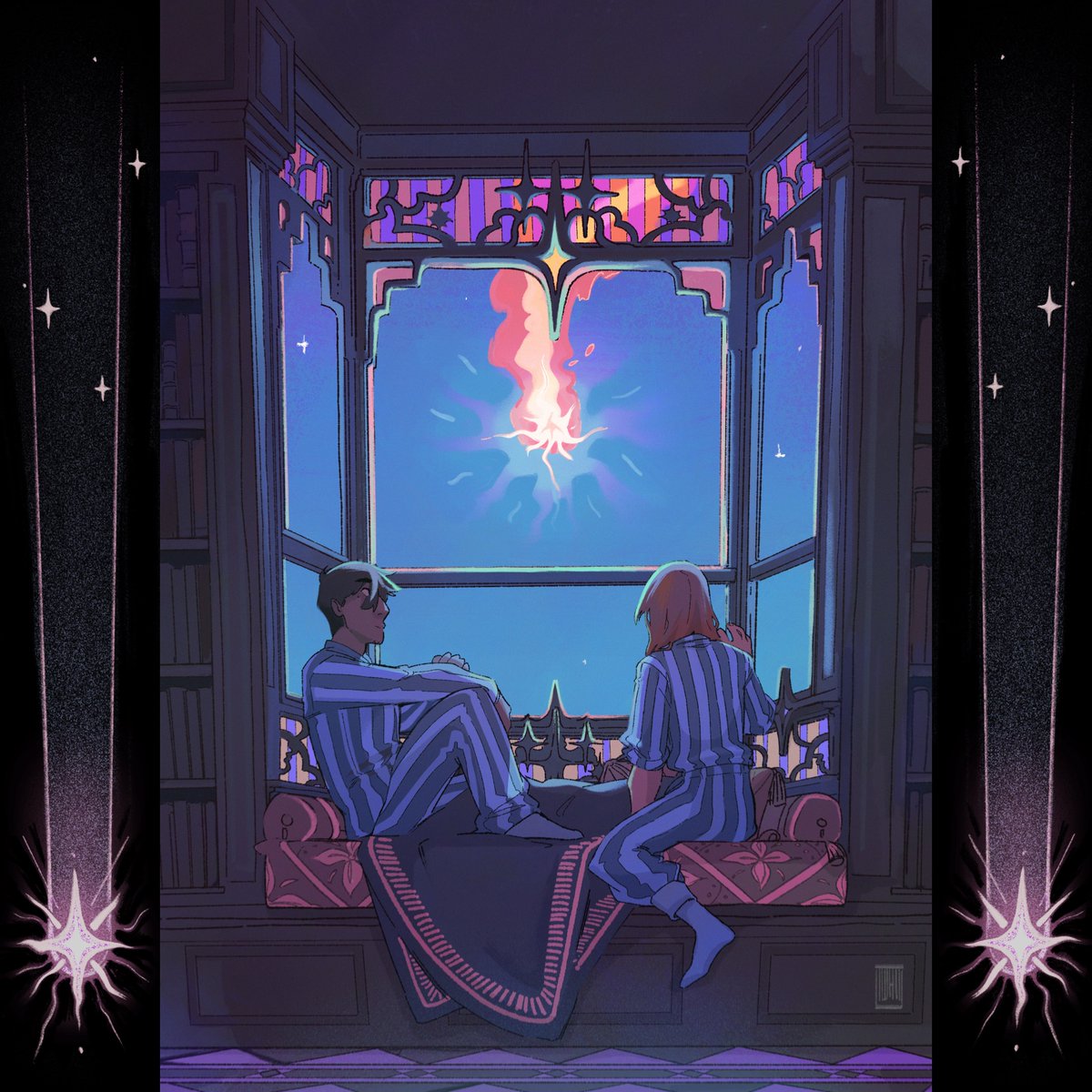 Toth__M's tweet image. @_leevolt_
's amazing work truly inspires me, and I just HAD to do something about it! so here's an illustration I'm kinda proud of, based on their amazing composition ✨And on that note, haave a nice evening!