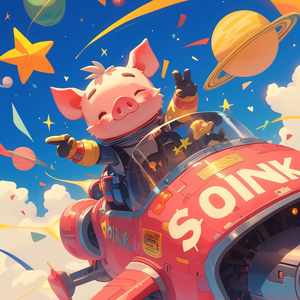 Today is #AlienDay and our little $OINK-er is blasting off to find them! Come join us! t.me/oinksolportal