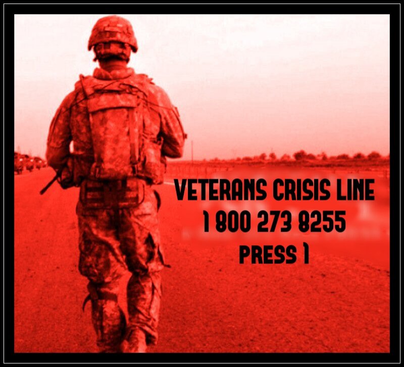 #VeteransLivesMatter 
#PTSDisREAL
#WeLoveYouAll