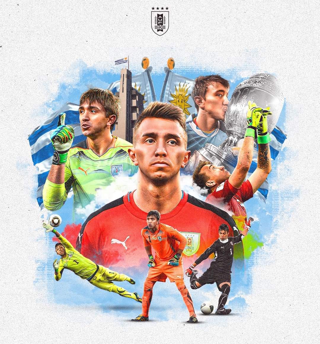 Fernando Muslera has officially announced his retirement from the Uruguay national football team. º 2010 World Cup semi finalist º 1x Copa America 🏆 [2011] º All-time most capped goalkeeper of Uruguay