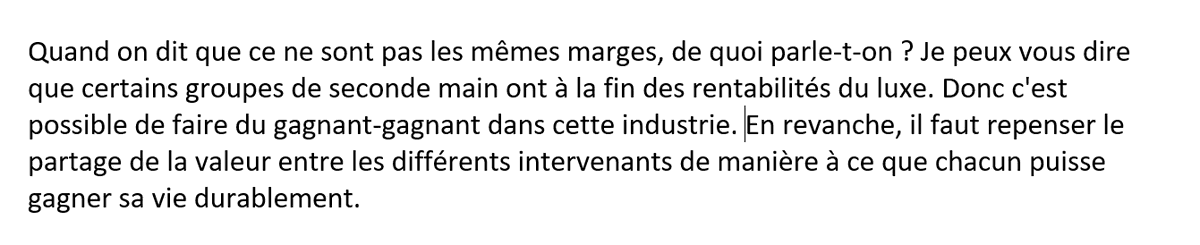 « Pour une marque de mode, aller dans la circularité impose de repenser profondément son modèle économique » (@VioletteWatine à la Journée de la Mode Circulaire à @IfmParis aujourd'hui) youtube.com/watch?v=oAP6bJ… #economiecirculaire #circulareconomy #sustainablefashion