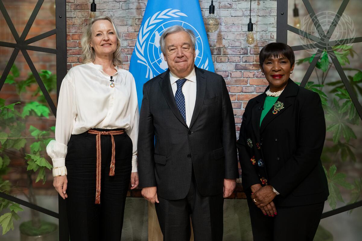 Today, UN S-G @AntonioGuterres launched a Panel on critical #EnergyTransition minerals. It will be co-chaired by D-G @JorgensenJuul & Ambassador @Amb_MxDiseko to develop a set of global 🌐 common principles guiding governments and stakeholders. 🔗 europa.eu/!7xWpt9 #CRMA
