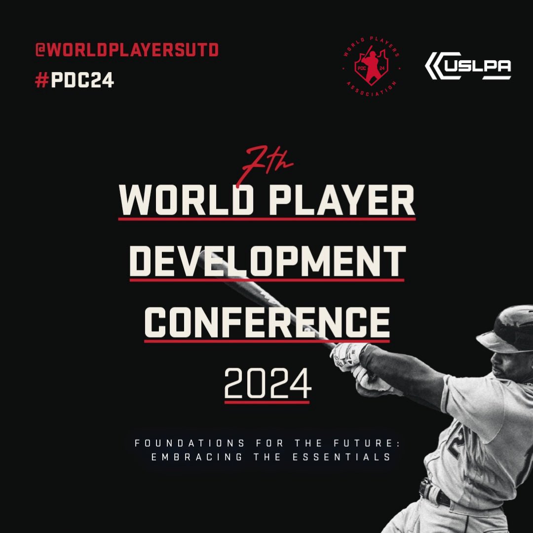USLPlayers's tweet photo. Thank you to @WorldPlayersUtd & @MLBPA for hosting us at the World Player Development Conference this week!
#PDC24
#PlayerDevelopment https://t.co/YqLEAq9NcJ