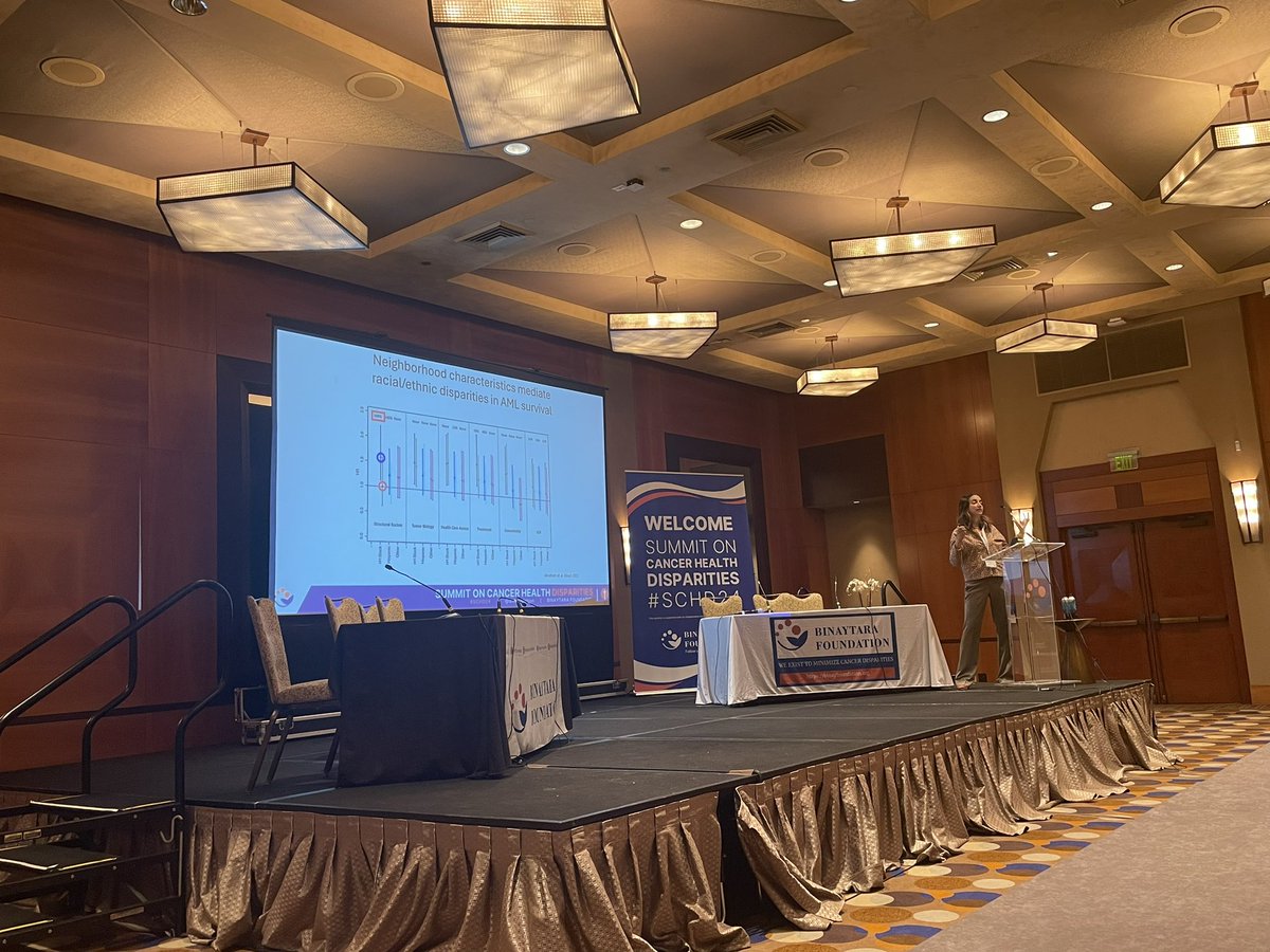 Dr @Irumkhan_hem beautifully summarizes disparities in Hematologic Malignancies #SCHD24 @KMirza @AboulafiaMd @GitaSuneja