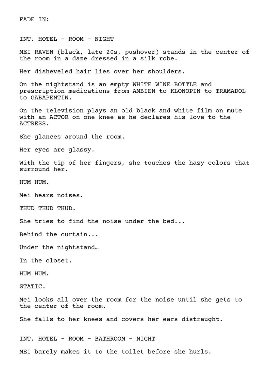 We filmed this into a short film!

A chronically and mentally ill woman awakens one morning with the recollection that she has just killed her husband’s mistress only to discover her memories aren’t what they seem. 🔪🩸

#WritingCommunity #writing #1stPageFriday #firstpagefriday