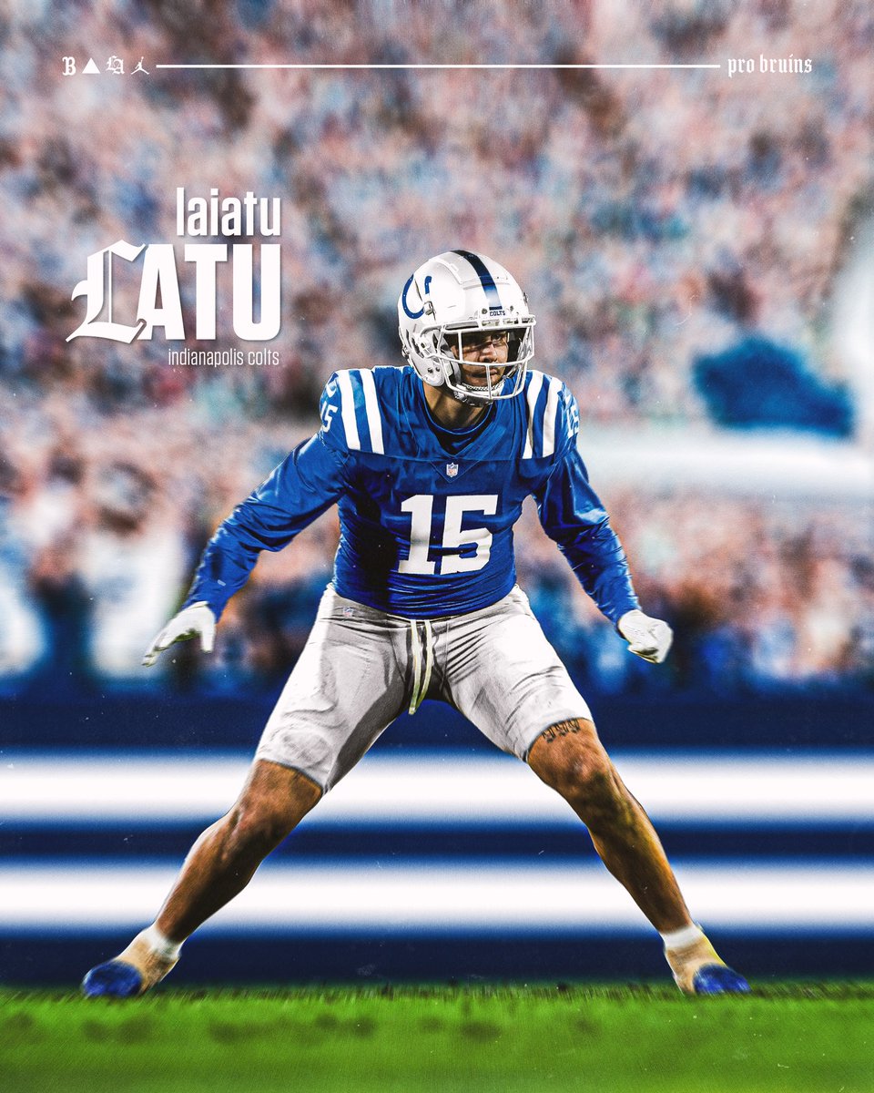 First look at @laiatu_latu in a @Colts uniform! 😤