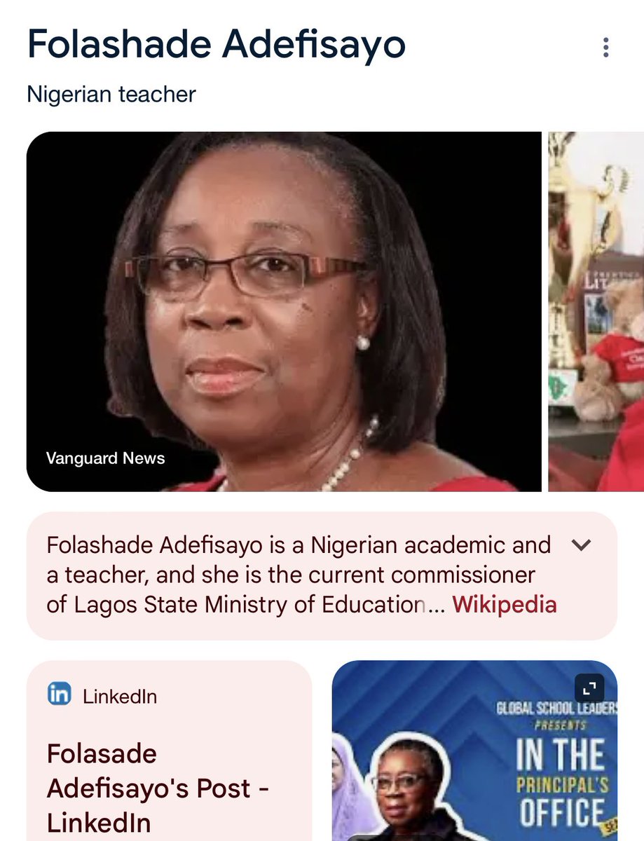 Madam commissioner for Education @sade57 , your profile says you are a teacher. Can you see the state of public schools in Lagos? Haba! Don’t you people have conscience?

#TinubuLagosSchoolSeries