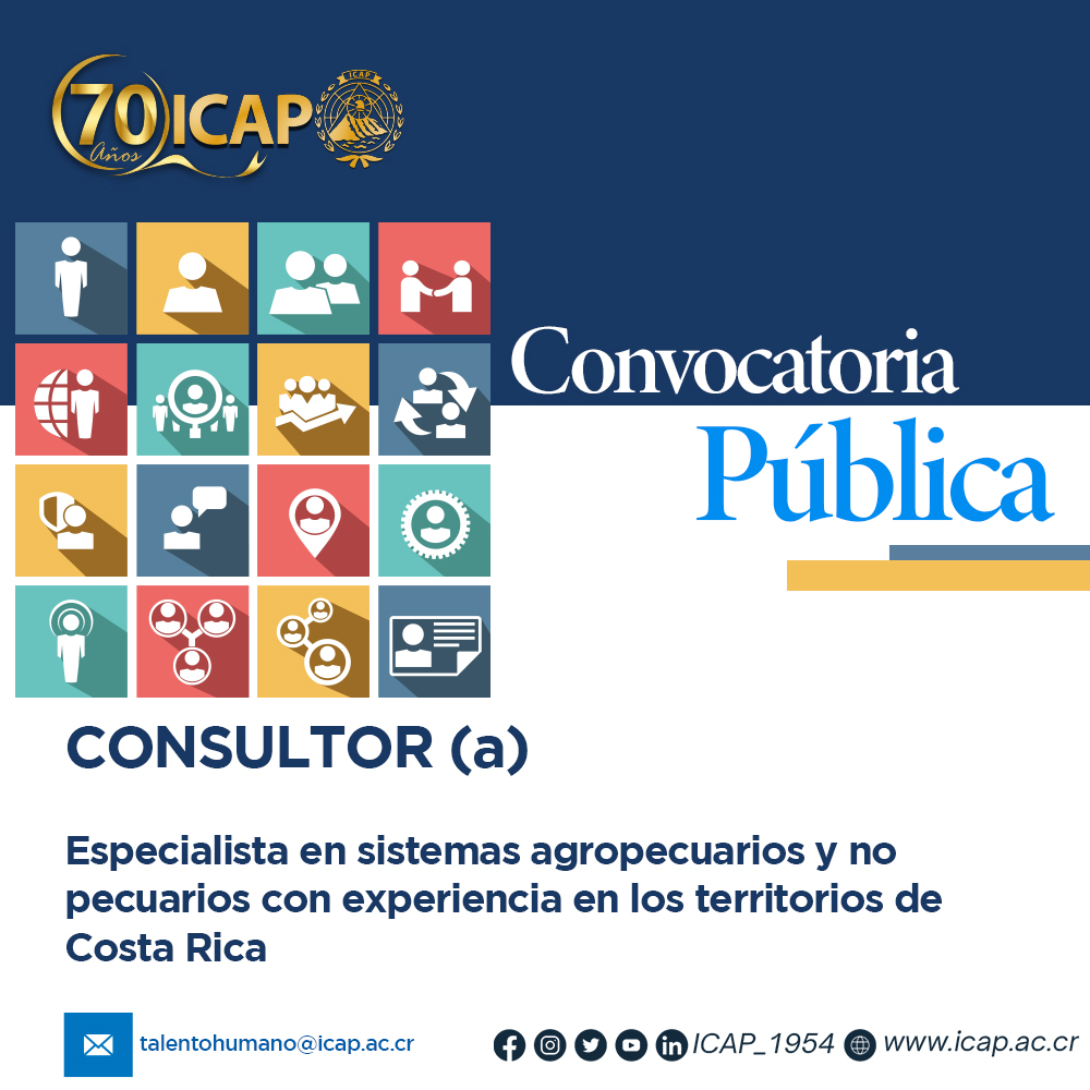 icap_1954's tweet photo. 📣Convocatoria Pública para la Contratación
de un Consultor Externo para brindar Asistencia Técnica en el ámbito #agropecuario y no pecuario de las cadenas de valor. #CostaRica 
Descargar: https://t.co/0e1tRjvIEn https://t.co/Iv2lYPF7PA