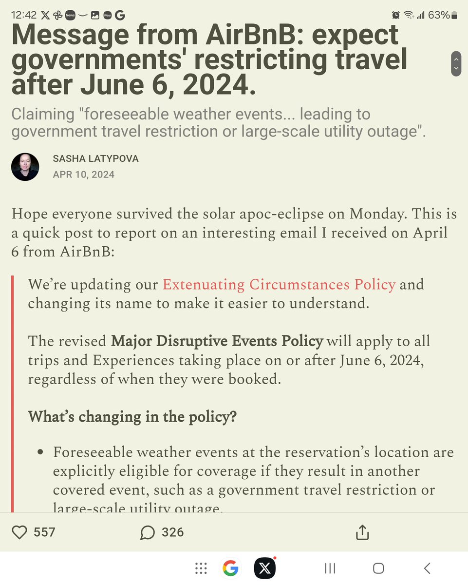 Travel Ban Due To FORESEEABLE WEATHER EVENT

June 6, 2024 (66 The Great Work Of Qliphot)

Buckle up FEMA lockdown