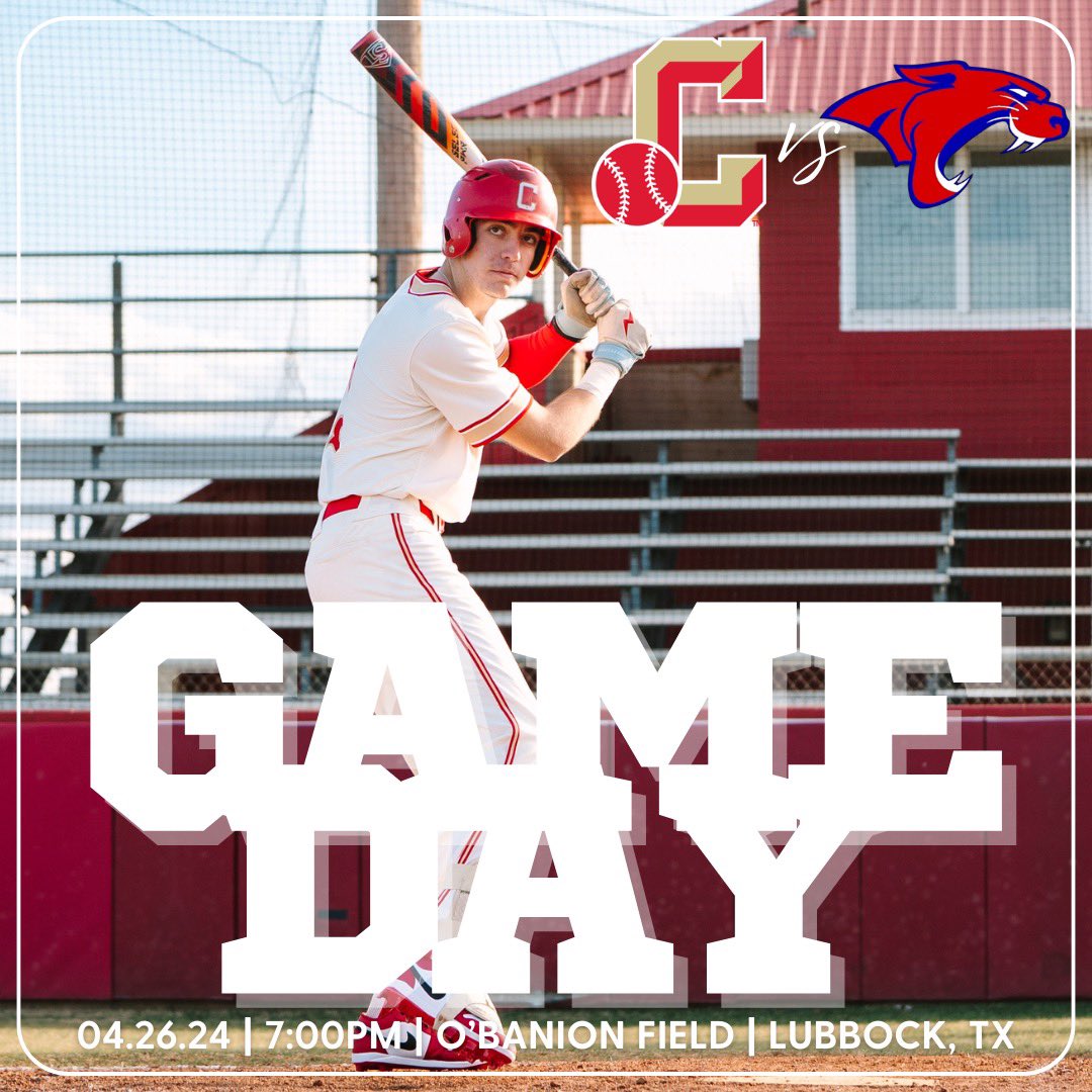 Senior Night. Must win. Let’s Go. #CORN @CHSMustangsLBB @Coronado_Sports @AthleticsLISD @RandyRosetta @5ATxHSBaseball @coacharoy @pchristy11 @StanSmithTV @byStephenGarcia