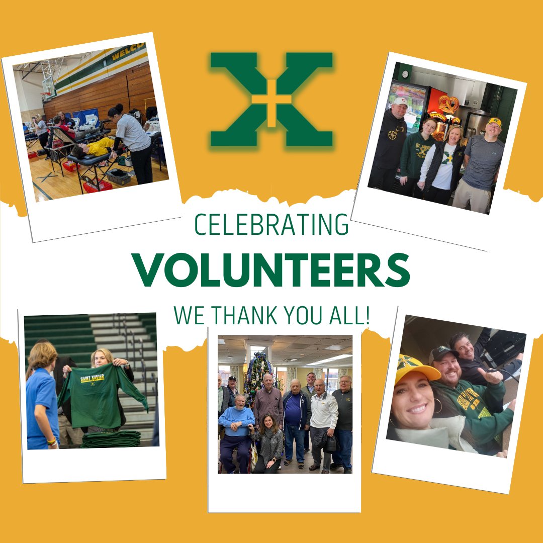 Let's hear it for our incredible volunteers at St. X! Your dedication and generosity brighten our community. Thank you for all you do!

#VolunteerAppreciationMonth
#WeAreStX