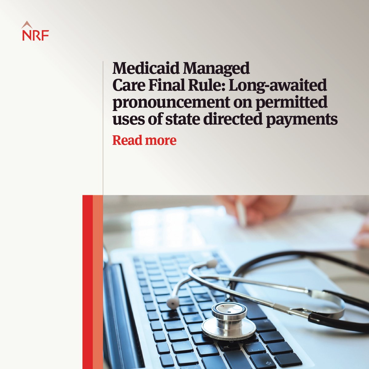 Susan Feigin Harris discusses the Centers for Medicare & Medicaid Services (CMS) Medicaid Managed Care Final Rule governing Medicaid and Children’s Health Insurance Program (CHIP) managed care access, finance and quality. ow.ly/MJKj50Rpqxm