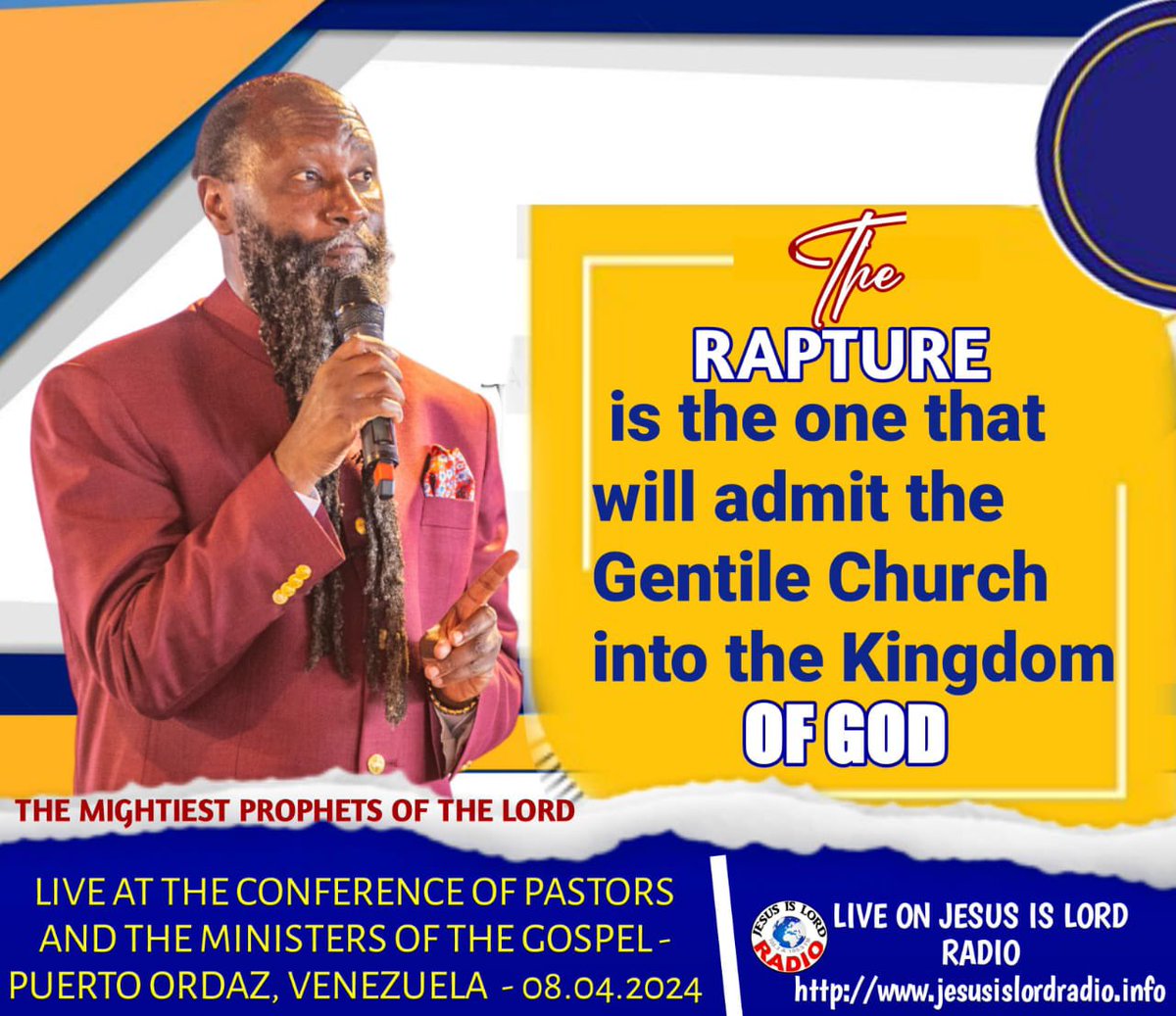 Rapture is God’s rescue plan for the church from the tribulation that He will send upon the world. Because of the great wickedness of mankind, the world is in store for an enormous outpouring of God’s wrath. #MaturinConference