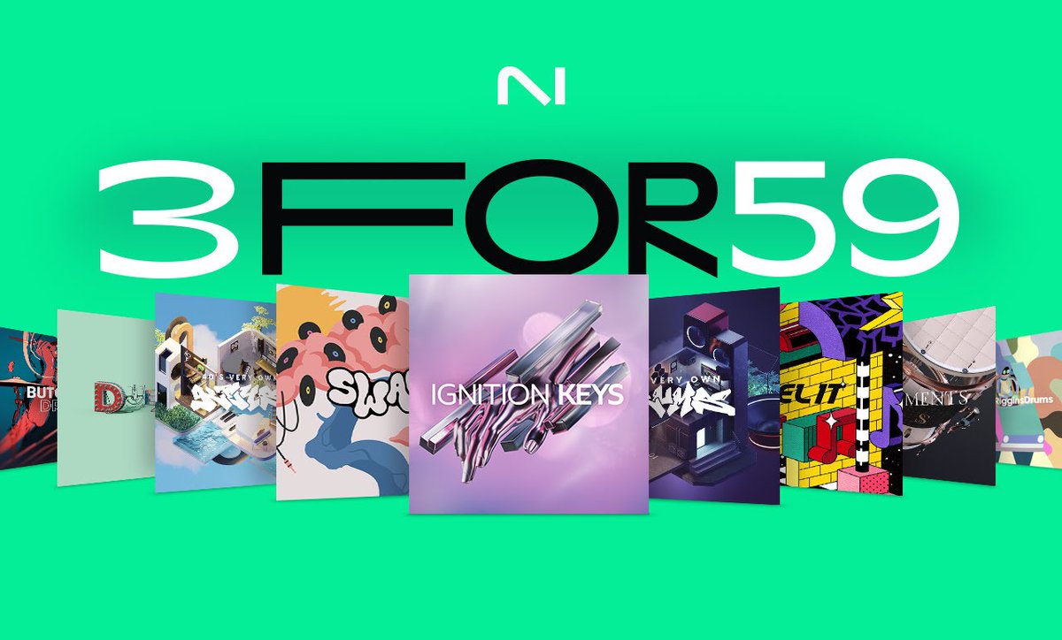 Native Instruments - Three for $59
Pick and choose any three Play Series instruments and get them with a huge discount
bit.ly/3-for-59-offer #udiaudio #nativeinstruments #kontakt