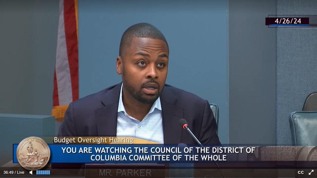 Councilmember Zachary Parker poses additional questions in regard to the FY25 budget, most especially on the proposed Art Week event. We are grateful to Councilmember Parker for the chance to further explain this important proposed event in 2025. #TheDCArts
