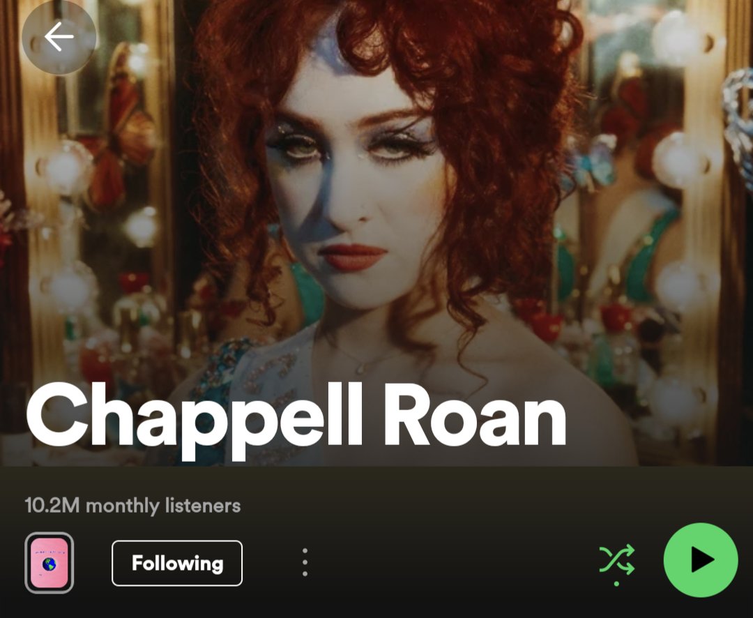 chappell hitting 10 million monthly listeners during lesbian visibility week the gay gods are upon us