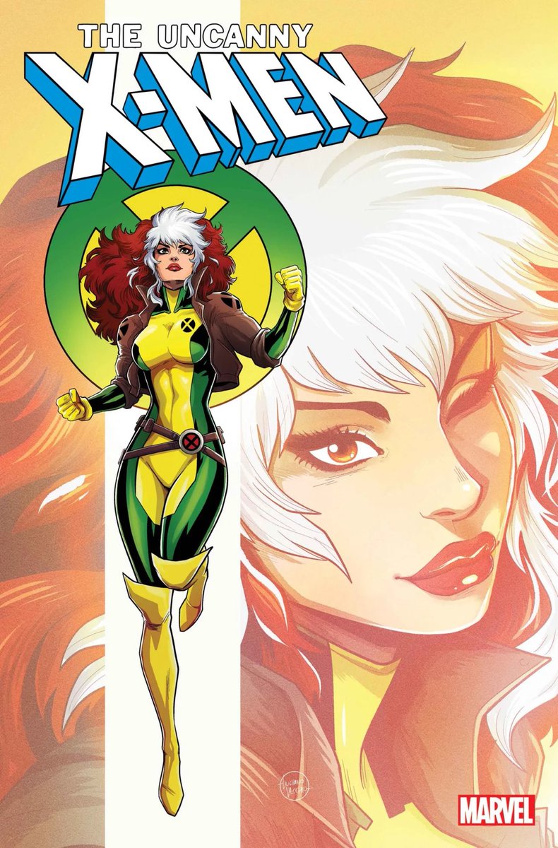 My Uncanny X-Men #1 variant cover featuring Rogue! And the closest I got to working even near @GailSimone . Can’t wait for it. aiptcomics.com/2024/04/26/unc…