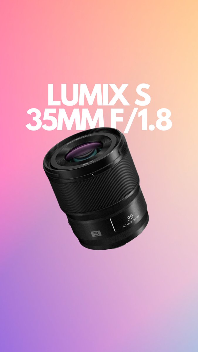 Shop Panasonic Lumix S 35mm f/1.8 Lens at B&C Camera. Free shipping! 🚚 ✅
store.bandccamera.com/products/panas…
#panasoniclumix #lumix #bandccamera #videography #photograpphy #portraitphotography