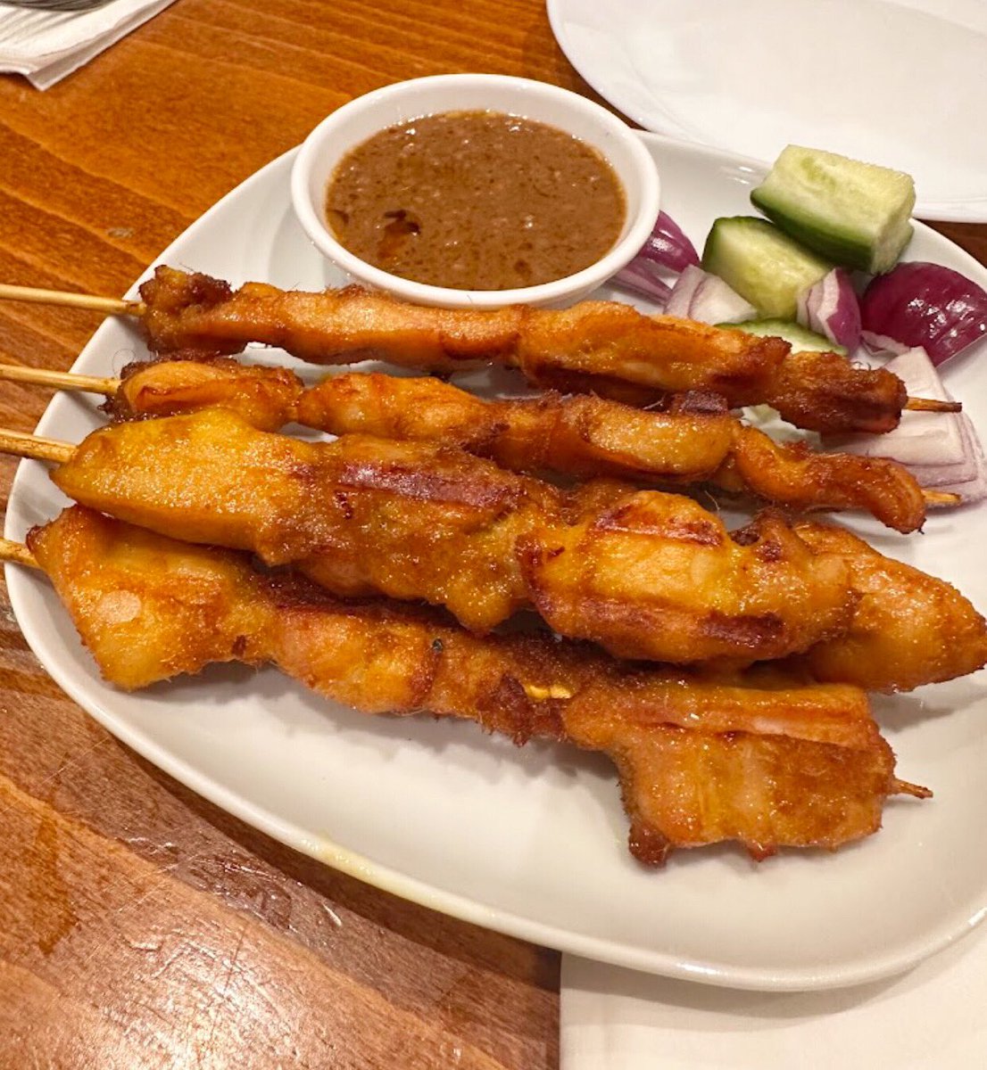 Delicious satay 🤩

#london #restaurant #satay #halal #asianfood #indianfood #srilankanfood #foodie #londonfood