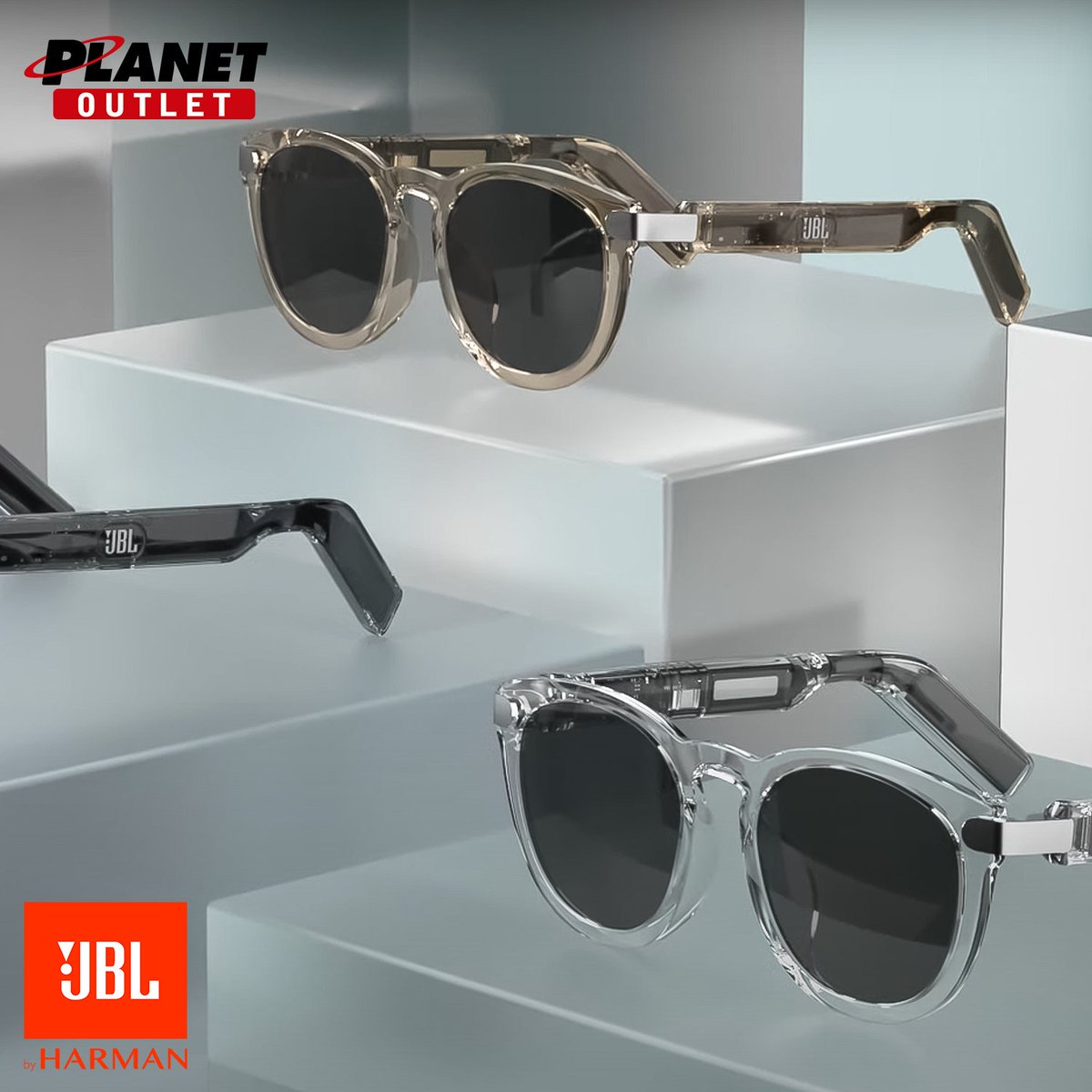 JBL Soundgear Frames representa una fusión innovadora entre el sonido de alta calidad y el diseño moderno en forma de gafas. Fabricadas con los últimos materiales termoplásticos, estas monturas delgadas, flexibles y livianas ofrecen una comodidad excepcional para uso prolongado.