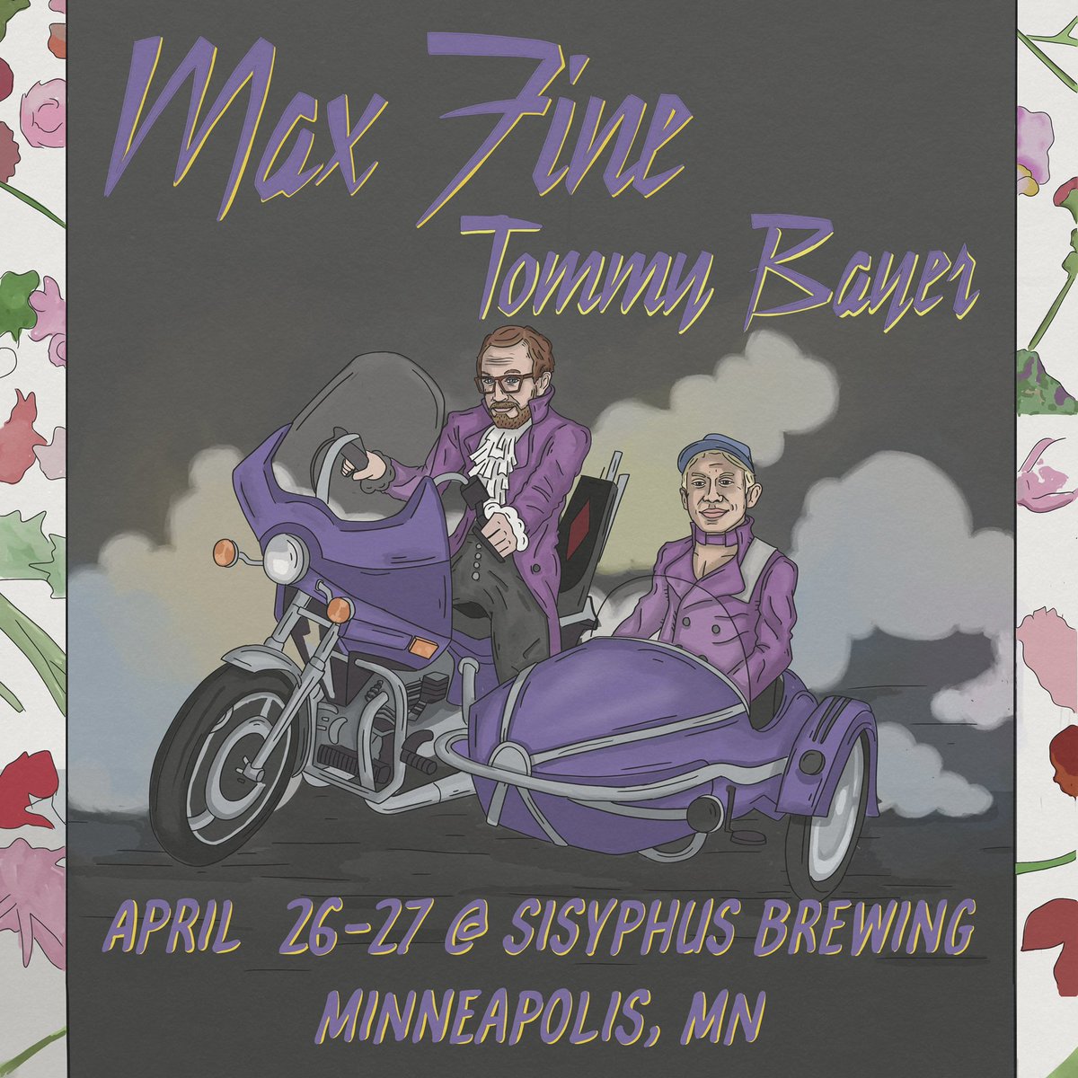 Minneapolis tonight with my bestie @maxfine_