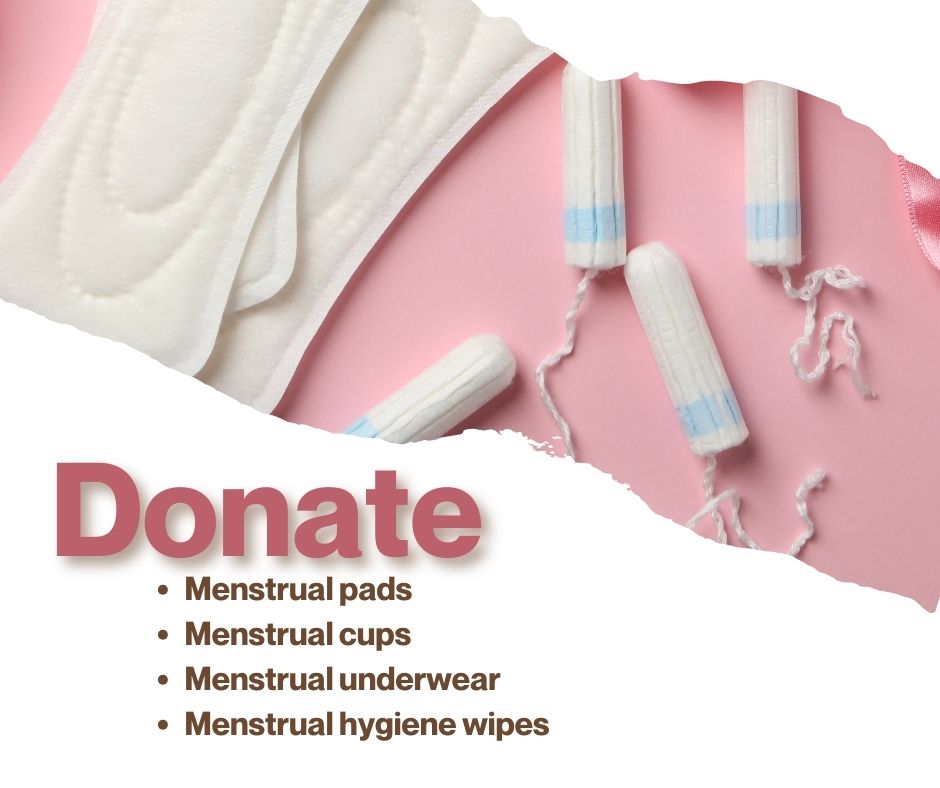 Make a difference today. Your donation can provide women in Sub-Saharan Africa with access to menstrual hygiene products and education #MakeADifference #AfricanSolidarity #EmpowerAfrica #WomenEmpowerment #CommunityDevelopment