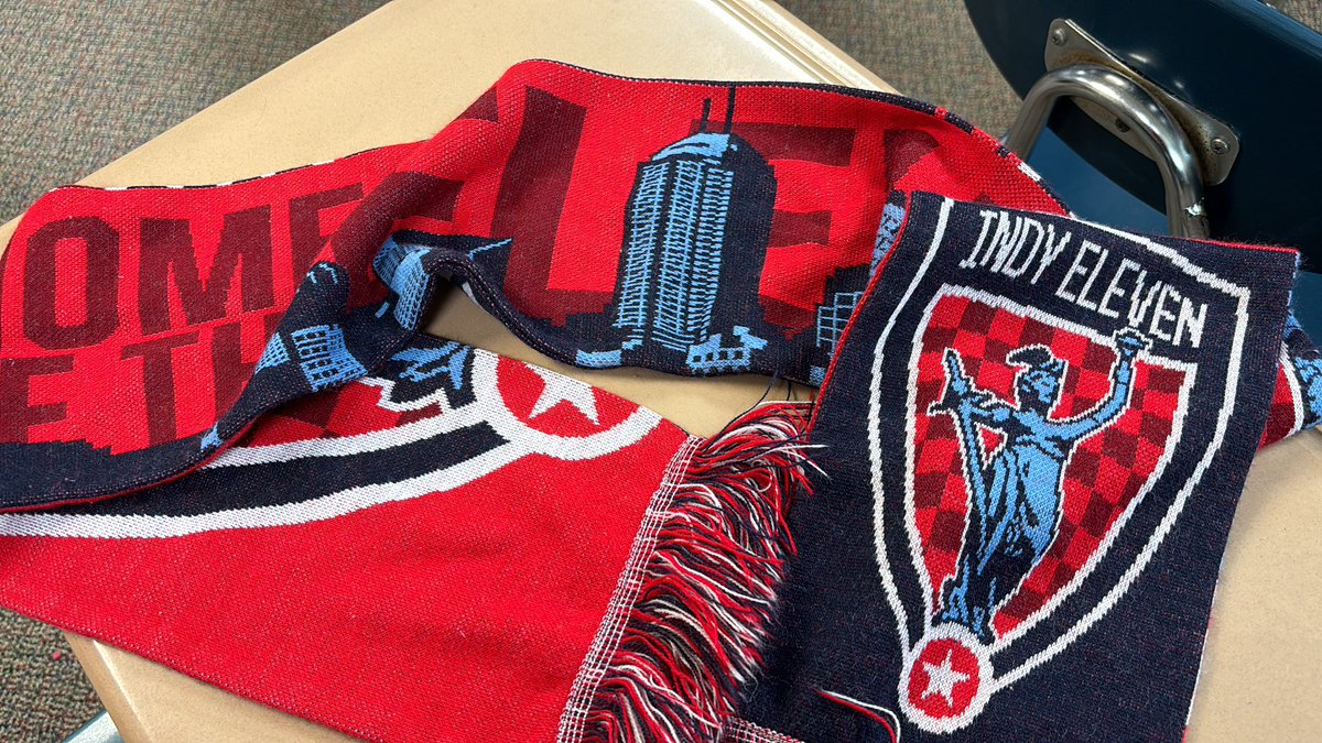 I found my favorite scarf today that I’d thought I’d lost and I’d like to think that’s a sign we’re gonna be okay #IndyForever