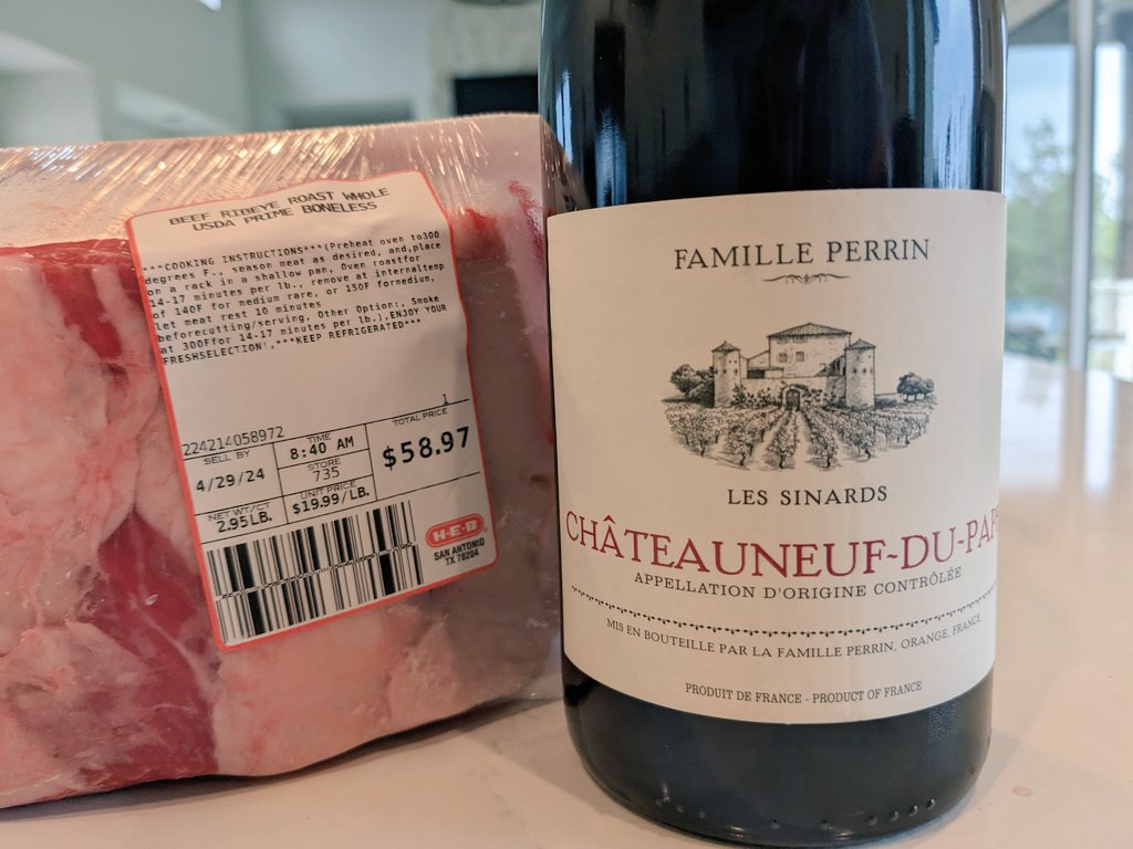 Get your wife a prime rib and bottle of French wine for dinner tonight (you don't have to drink the wine sober brethren it's for her). This is relationship advice