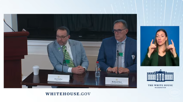 “There’s a perception of complication that’s just not there. If you want to make it happen, you can make it happen. We’ve designed ground source heat pumps in schools in 25 states across the country.” - @CMTAEngineers #WhiteHouseSustainableSchools