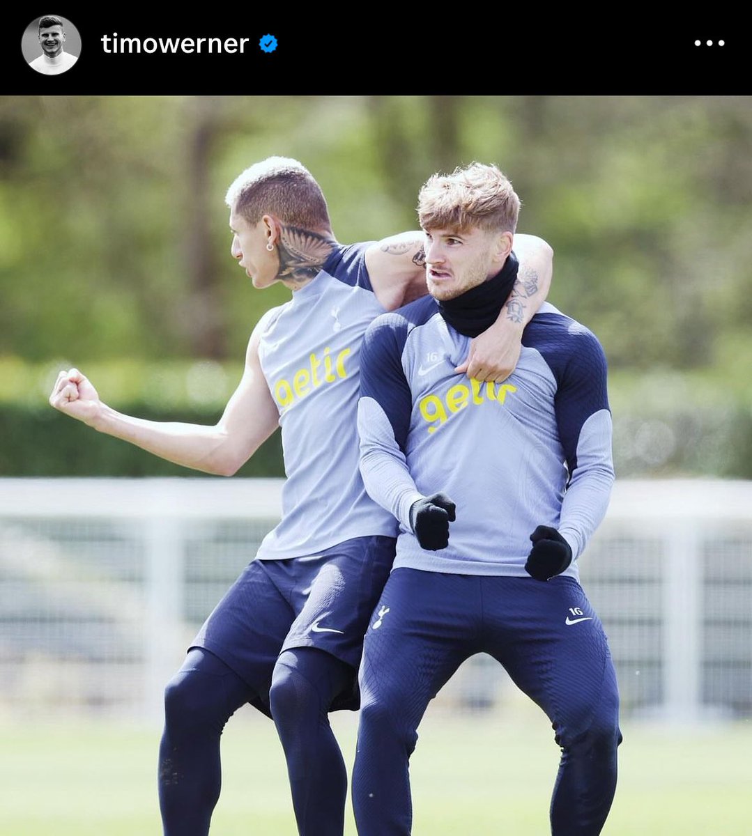 Timo Werner on Instagram: “Getting ready for a derby week 💪💪”