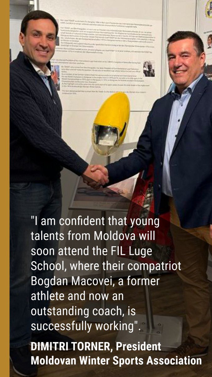 FIL Executive Director Christoph Schweiger @Christoph_luge welcomes Moldova's return to the sport of luge #LugeLove #LugeMoldova fil-luge.org/en/news/fil-we…