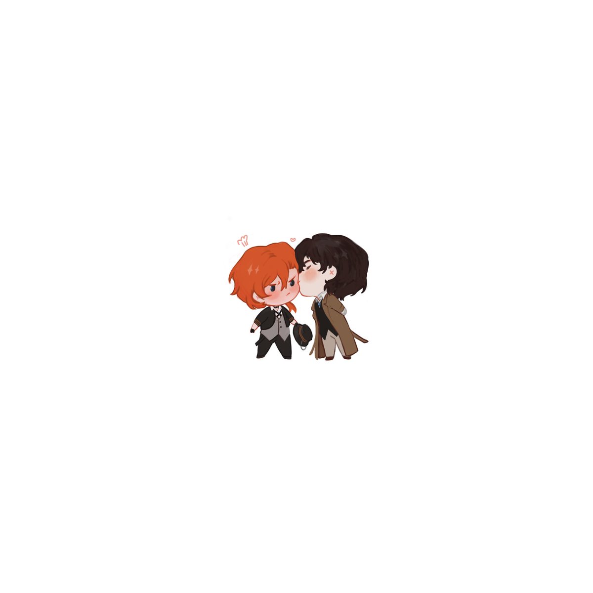 Smol #chuuya #bungoustraydogs #dazai #soukoku