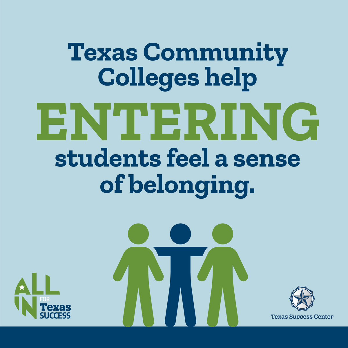Discover the 'Entering' stage of community college with us! Learn how <a href="/AlvinCollege/">Alvin Community College</a>, Victoria College, &amp; <a href="/stcjaguars/">South Texas College</a> are guiding students into CCs, celebrating their successes &amp; innovative strategies with the Texas Success Center. Learn more at tacc.org/tsc"