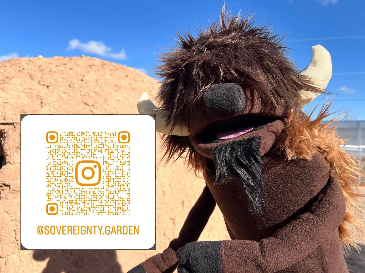 Hey all! Stompy says Sovereignty Gardens has a new Insta! Follow us for more antics from him and Bran! Fun for the whole family! instagram.com/sovereignty.ga… #IndigenousPuppetry #NativeStories #IndignousKids #SovereigntyGardens