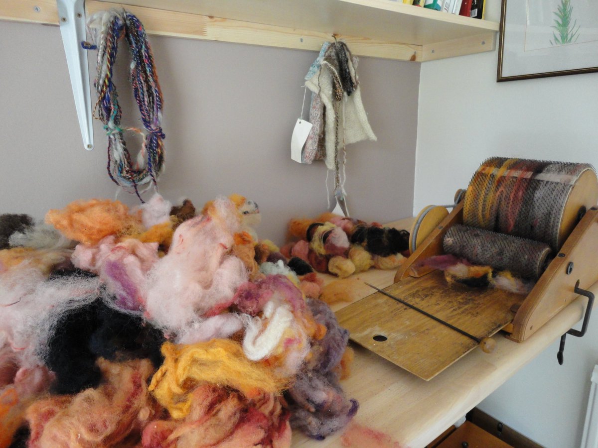 Hi, Read how I do my natural dyeing by getting Natural Dyeing for Wool Spinners by Claire Boley as a booklet or for your kindle from amazon. amazon.co.uk/s?k=Claire+Bol…   amazon.com/s?k=claire+bol…