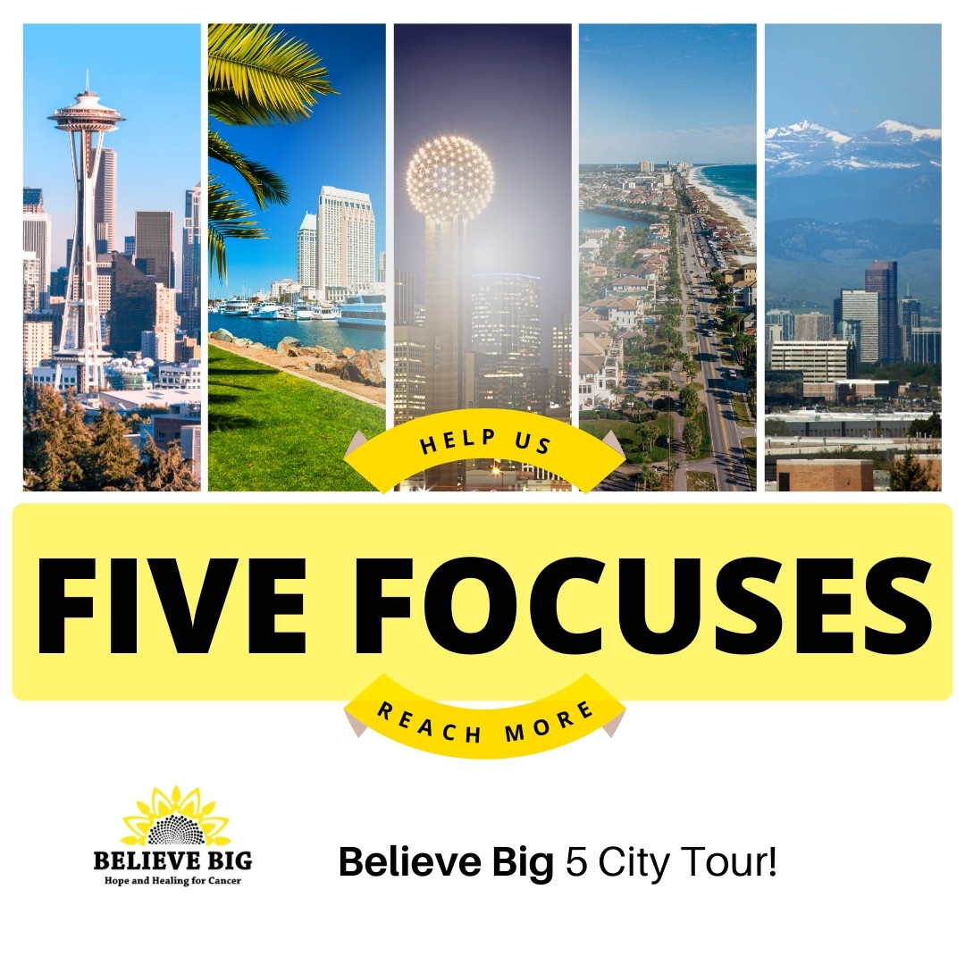 📣 Calling all volunteers! 🙌 
Want to make a real difference in your community? Join our incredible team as we strive to support those fighting cancer! This year, Believe Big is coming to Seattle, San Diego, Dallas, Florida, and Denver 
#Volunteer #BelieveBig