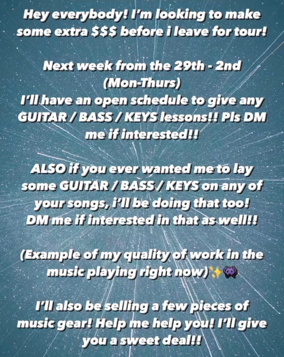 Example of quality of work in the comments✨👾