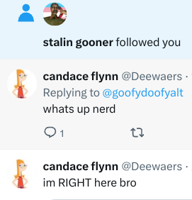 GoofyDoofy389's tweet photo. these notifications are insane as fuck bro https://t.co/n3FN8oojYe