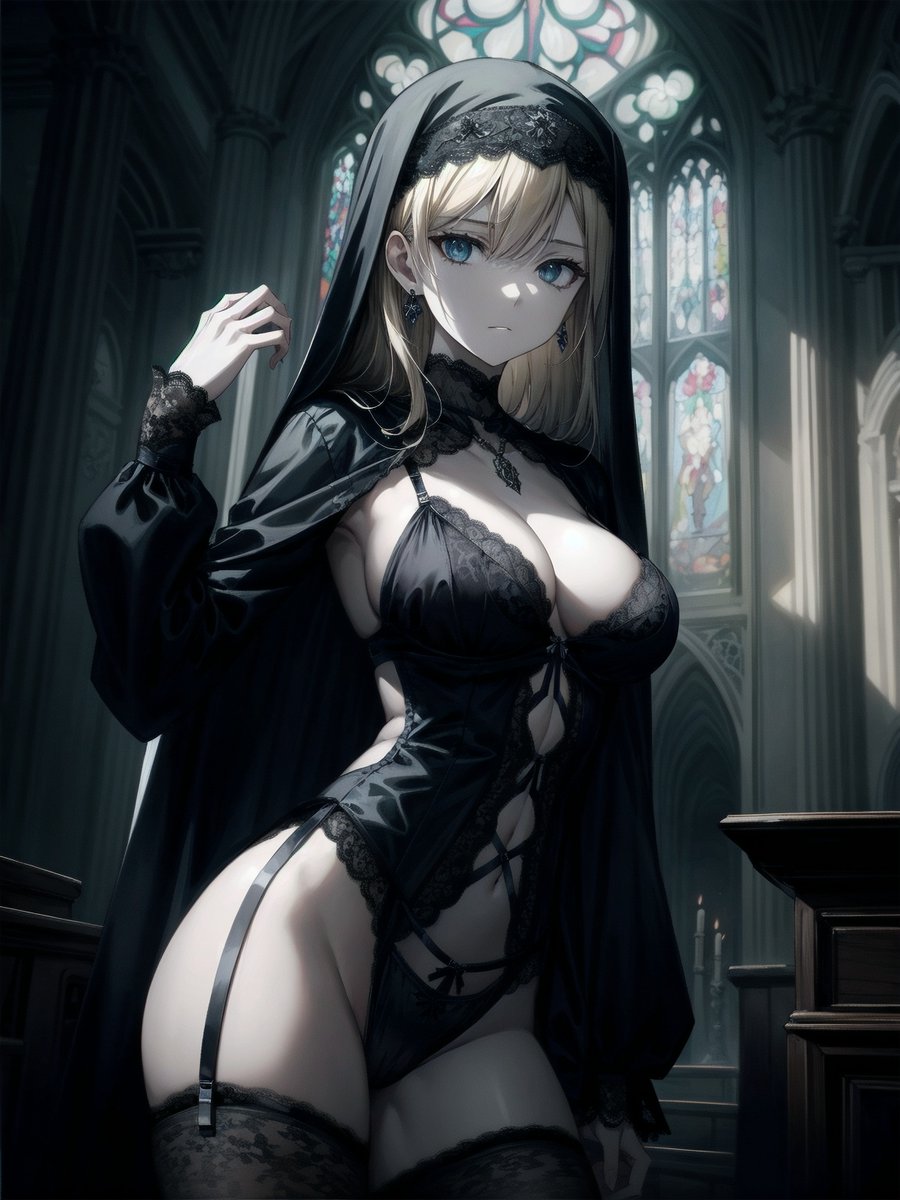 gothic nun