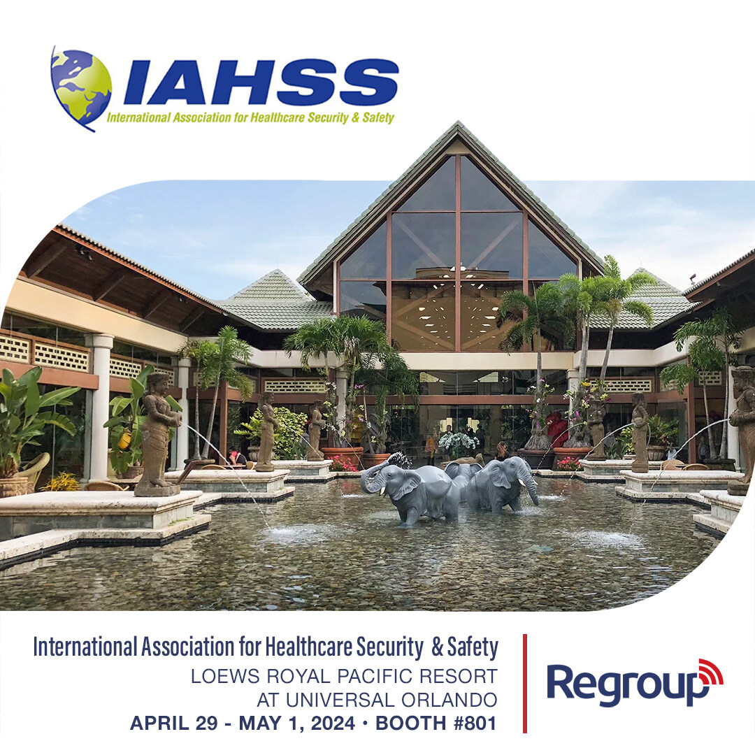 Excited for the upcoming IAHSS Conference at Universal Studios Orlando! Stop by our booth to explore invaluable insights on #workviolenceprevention, #riskmitigation, and #communicationtechnologies for emergencies and disasters.⚡ #IAHSS #HealthcareSecurity