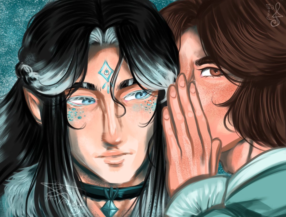 Moshang❄️💙 #moshang #mobeijun #shangqinghua #svsss #scumvillainselfsavingsystem #art #fanart