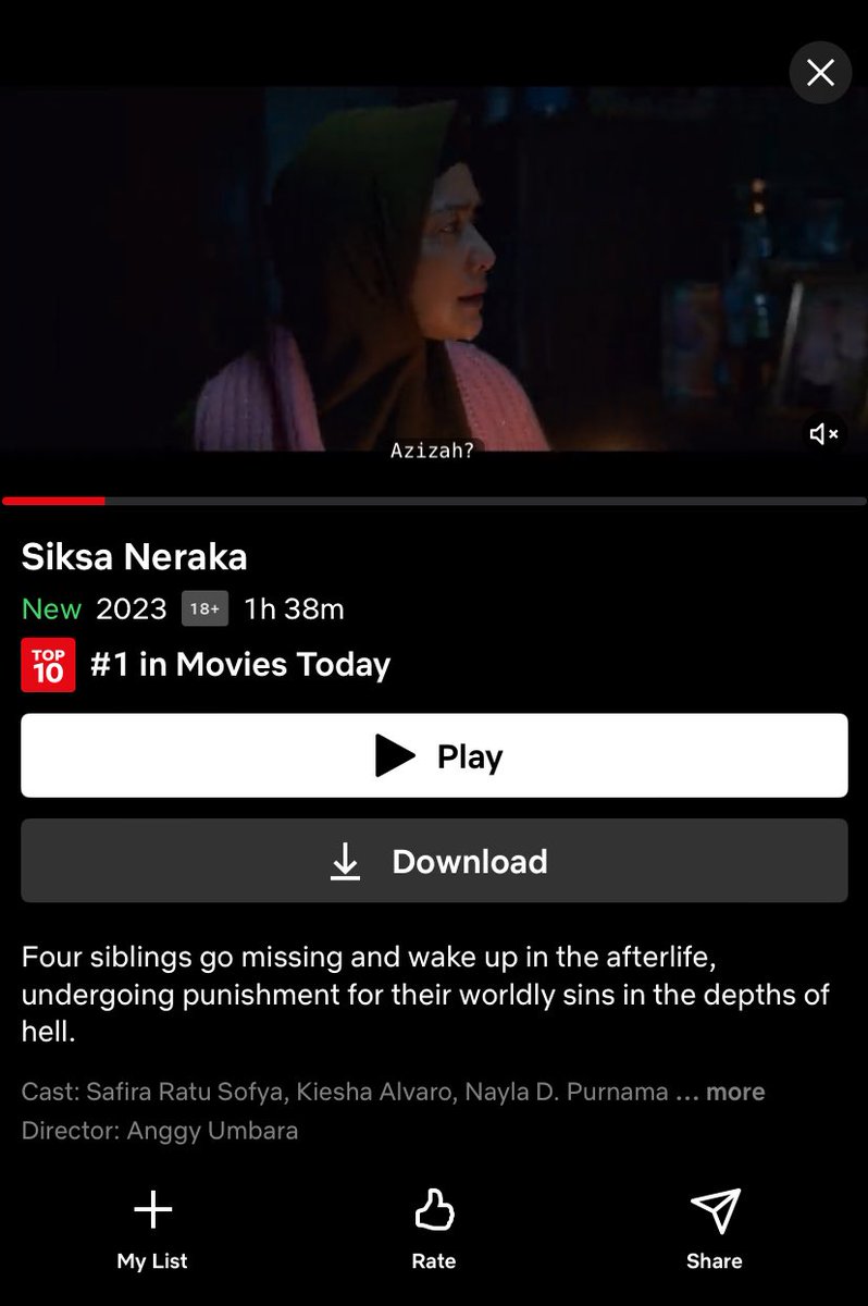 Siksa neraka, the worst Indonesian horror with worst CGI ever! Mana-mana agent insuran yang ambil duit client, lepas tu tak buat payment atau proses, boleh la tengok filem ni.