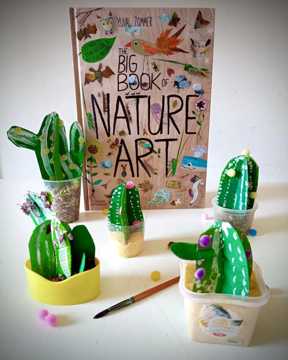 “Almost all creativity requires purposeful play.”
Abraham Maslow

Reader’s own cacti garden made from recycled packaging 😍🌵👏🏼
#EveryChildIsAnArtist  #kidsneednature #createandplay #bigbookskidart #TheBigBookOfNatureArt