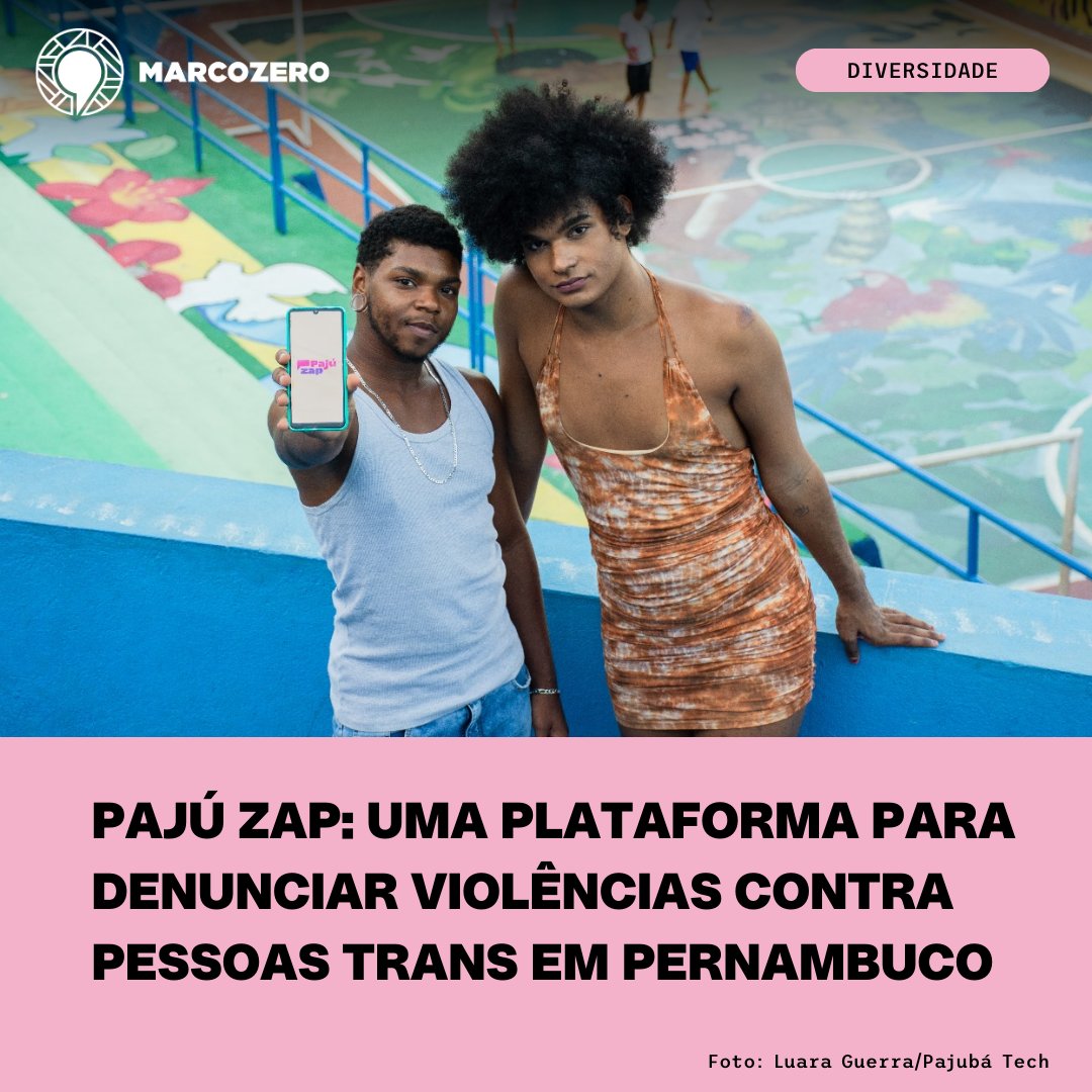 mzconteudo's tweet photo. 📳 PAJÚ ZAP: o app é um chatbot integrado ao Whatsapp que recebe e monitora denúncias de violações de direitos humanos contra pessoas trans e travestis. 

🚨 A repórter @afrogalgigi explica como ele deve funcionar: 🔀 https://t.co/U3hSSdhv19 https://t.co/ntpGig8QZ2