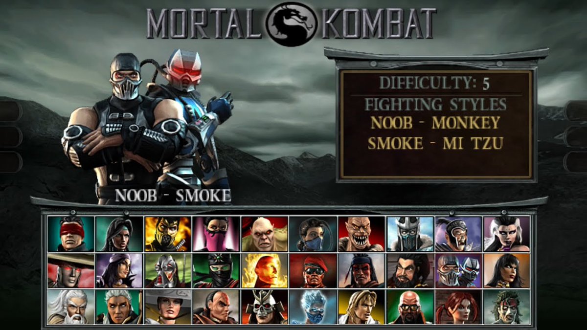 Mortal Kombat Unchained had a hell of a roster. I must have put 1000s of hours on this damn game back in the day. I don't have my old PSP anymore. But I still have my copy of this game. #MortalKombat